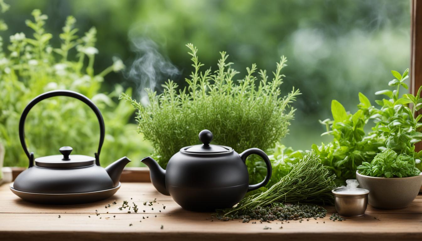 medicinal herbs in tea