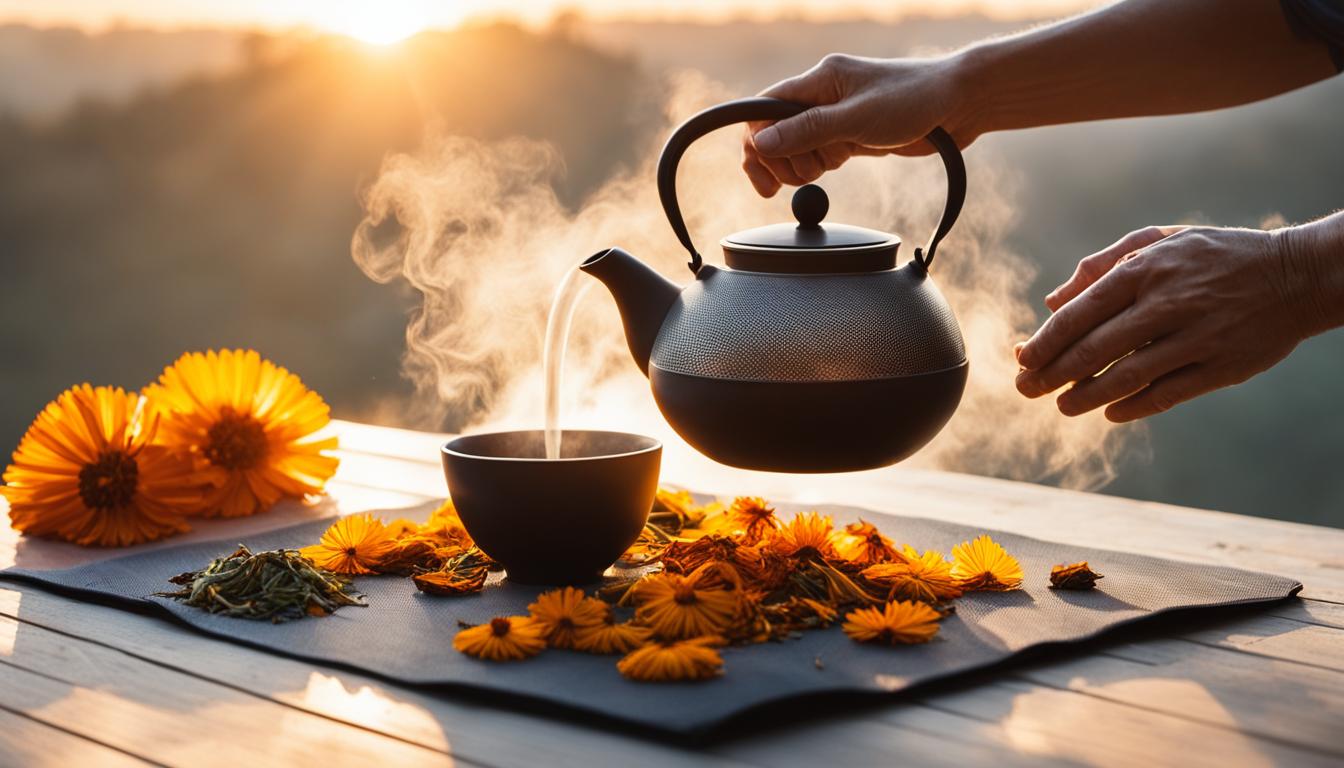 Adding Calendula Tea to Your Routine
