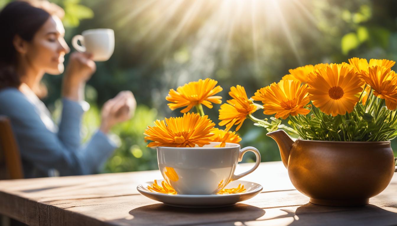 health benefits of calendula tea